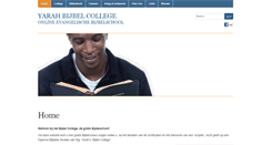 Desktop Screenshot of bijbelcollege.nl